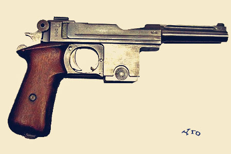 9-мм пистолет Bergman-Bayard (Бергман-Байярд) Бергман 