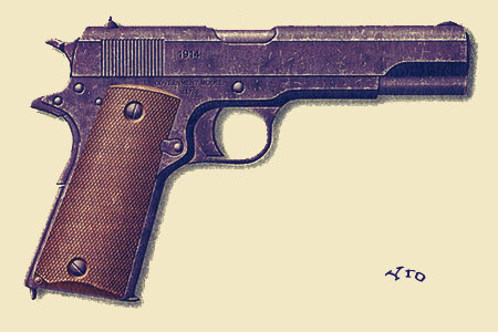 11,25-мм пистолет Kongsberg (Конгсберг) 