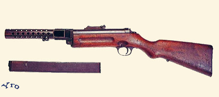 9-мм пистолет-пулемет MP-28 Шмайссер 