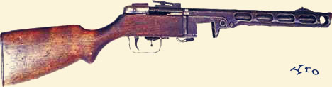 пистолет-пулемет ППШ-41 Шпагин