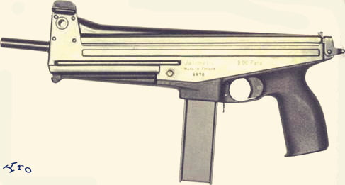 Пистолет-пулемет "Yati-matik" (Йати-Матик)