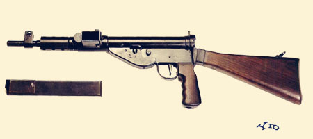 пистолет-пулемет STEN (СТЕН) 