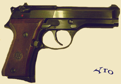 9-мм пистолет«Беретта» серии модель 92 