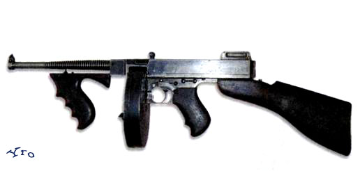 пистолет-пулемет M1921 Tompson (M1921 Томпсон) 