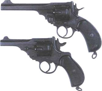 Револьверы «Уэбли и Скотт» Mk I и Mk VI