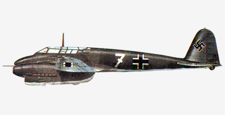 Самолет истребитель Focke-Wulf Fw.187 «Falke».