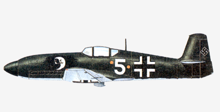 Самолет истребитель Heinkel Не.100.