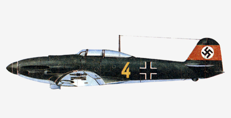Самолет истребитель Heinkel Не.112.