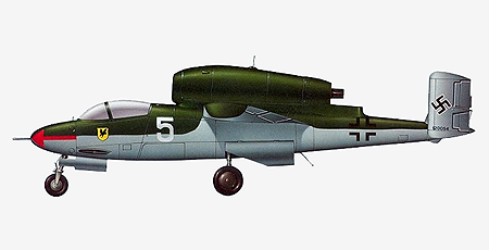Самолет истребитель Heinkel Не.162 «Salamander».