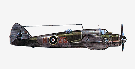 Самолет истребитель Bristol 156 «Beaufighter»